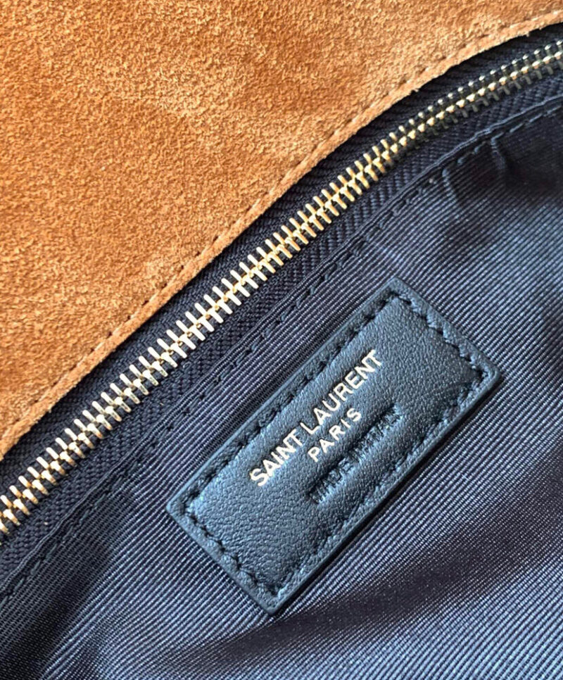 Saint Laurent Puffer Small Bag 577476 Coffee
